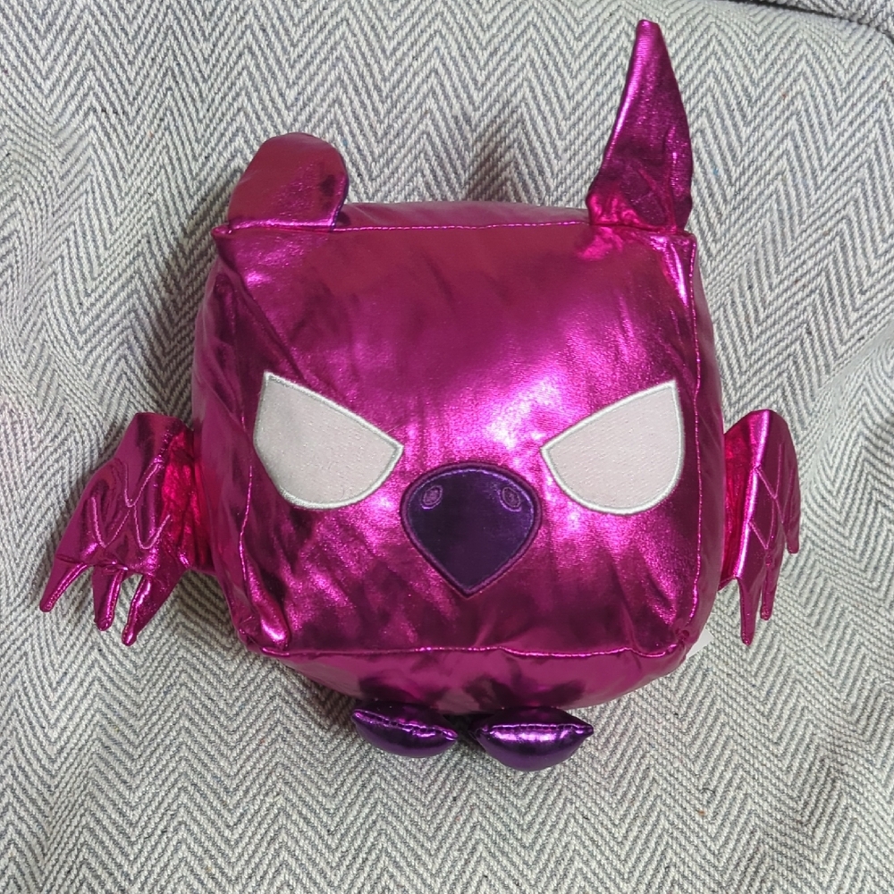 Shiny Pink Owl Plush